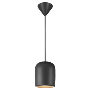 NOTTI Nordlux E27 25W kovová závěsná lampa černá small 3
