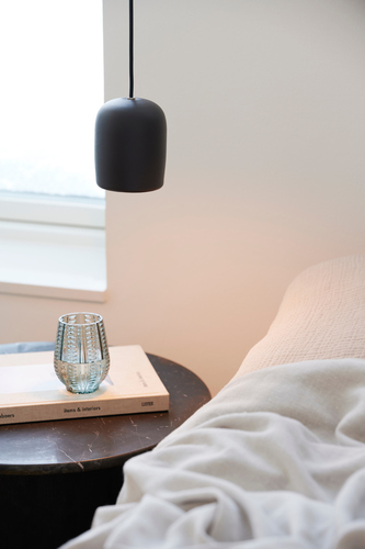 Kontrola NOTTI Nordlux E27 25W kovová závěsná lampa černá