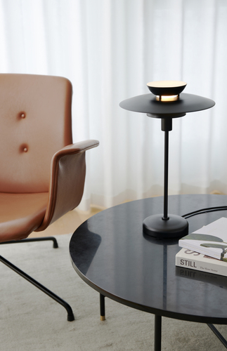 Kontrola Stolní lampa CARMEN Nordlux E14 25W kovová černá