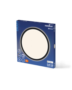 Chytré stropní svítidlo Oja Smart 29 černé LED 15W 1600lm 2700-6500K ovládané aplikací NORDLUX 2015036103 small 1