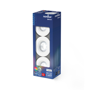 DonSmart Nordlux LED svítidlo pro zapuštěnou montáž Plastová bílá small 0