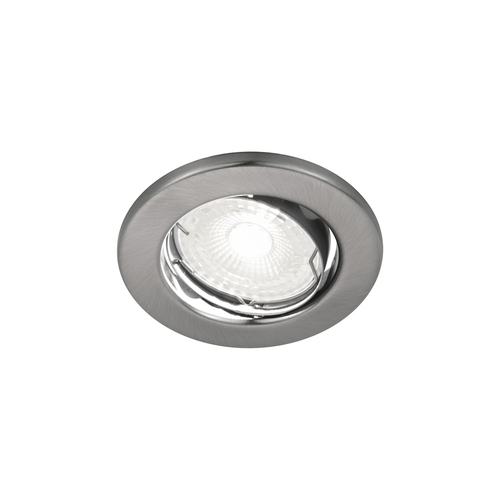 Kontrola CANIS Nordlux GU10 50W kovové kryté svítidlo v provedení kartáčovaný nikl