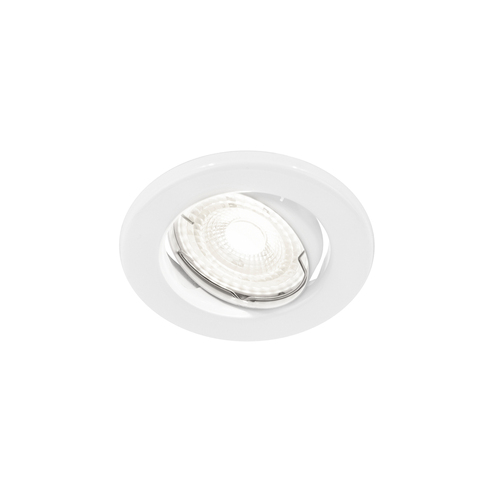 Kontrola Svítidlo CANIS Nordlux GU10 50W Metal White pro zapuštěnou montáž