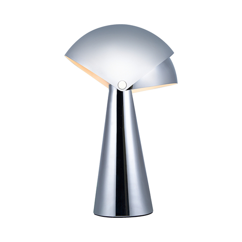 Kontrola Align DFTP E27 25W kovová chromová stolní lampa