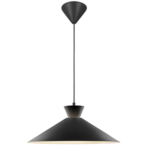 Kontrola Závěsná lampa Nordlux DIAL E27 40W Kovová černá