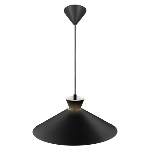 Kontrola Závěsná lampa Nordlux DIAL E27 40W Kovová černá
