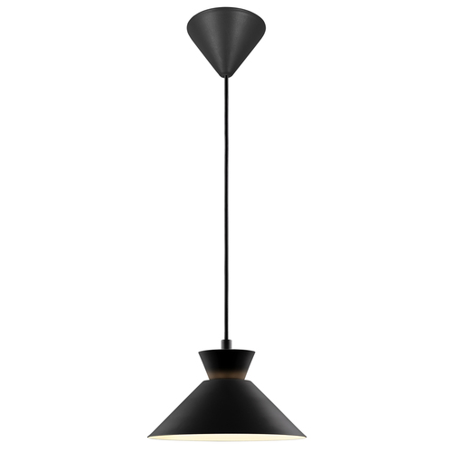Kontrola Závěsná lampa Nordlux DIAL E27 40W Kovová černá