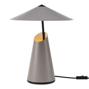 TAIDO DFTP E27 25W kovová hnědá stolní lampa small 0