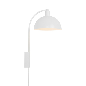 ELLEN Nordlux E14 40W kovová bílá nástěnná lampa small 2