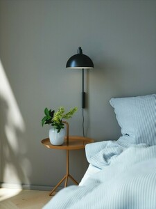 ELLEN Nordlux E14 40W kovová nástěnná lampa černá small 3