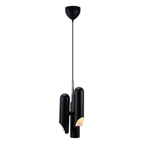 Kontrola ROCHELLE DFTP GU10 8W Kovová závěsná lampa černá
