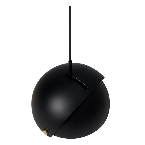 Kontrola Align DFTP E27 15W kovová závěsná lampa černá