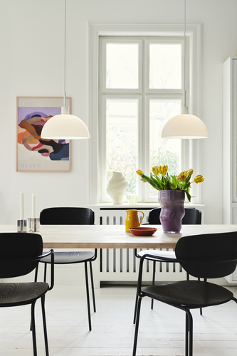 Kontrola Závěsná lampa ELLEN Nordlux E27 40W Skleněná bílá