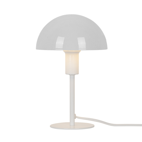 Kontrola ELLEN stolní lampa Nordlux E14 40W kovová bílá