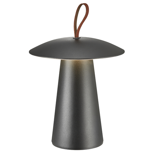 Kontrola ARA Nordlux LED hliníková lampa na baterie černá