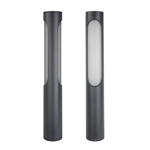 Kontrola LED sloupkové svítidlo NORLYS Kisa 5184AL, hliník 9006, 13,4 W