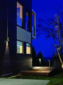 Molde 1971 Hliníkový sloupek 9006 Norlys Lighting Post small 3