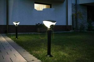 Venkovní stojací lampa SU-MA TEO 2 černá antracit 119 cm E27 IP54 small 2