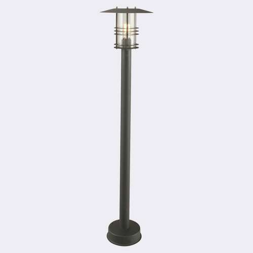Kontrola STOCKHOLM 285B Světelný sloupek černý 9005 118cm E27 Norlys.