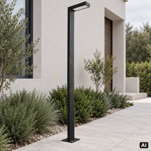 Kontrola Osvětlovací stožár NORLYS Asker Pole Pro 5162BL černý 2,16 m LED 8,5 W 4000 K