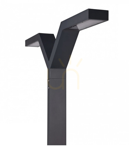 Kontrola Zahradní/parková lucerna 263 cm TRYSIL 1000BL černá RAL-9005 - NORLYS