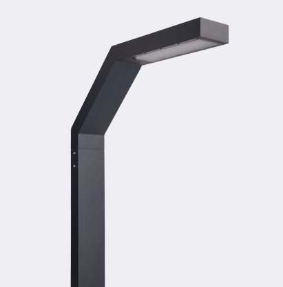 Kontrola Zahradní/parkové svítidlo TRYSIL 1048BL Black RAL-9005 263cm 12,5W 3000K - NORLYS