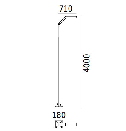 Kontrola Zahradní/parkové svítidlo TRYSIL 1095BL Black RAL-9005 - NORLYS