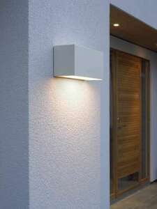Venkovní nástěnné svítidlo ASKER small Pro 1726 white 9003 5,4W 3000K Norlys small 3