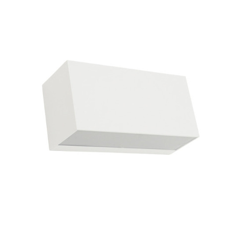Kontrola ASKER 5102W White RAL-9003 8W 4000K venkovní nástěnné svítidlo - NORLYS