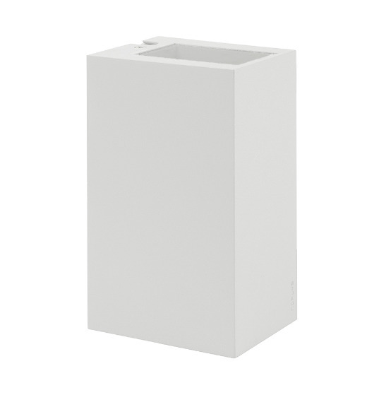 LILLEHAMMER 5028W lampă de perete pentru exterior alb 7.3W 4000K RAL-9003 - NORLYS