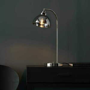 Stolní lampa Endon Caspa nikl, ocel, sklo 100043 small 1