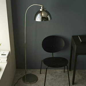 Stojací lampa Endon Caspa 100045 – lesklý nikl, zrcadlové sklo, E27, 144 cm small 3