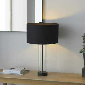 Stolní lampa Endon Lessina černá E27 57 cm 100440 small 2