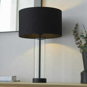 Stolní lampa Endon Lessina černá E27 57 cm 100440 small 3