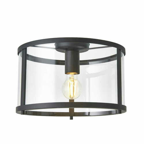 Kontrola Stropní svítidlo Endon Hopton černé E27 LED 31 cm 101540