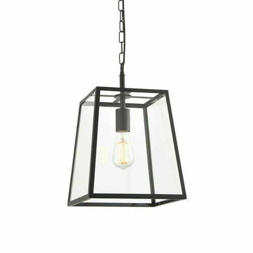 Kontrola Závěsné svítidlo Endon Hurst černé E27 1x10W 27,5 cm 101541