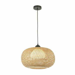 Závěsná lampa Endon Bali černá ratanová E27 101572 small 7