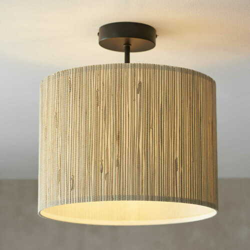 Kontrola Stropní svítidlo Endon Longshore černé E27 30 cm