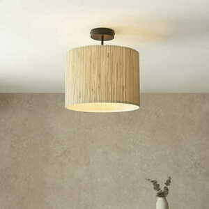 Stropní svítidlo Endon Longshore černé E27 30 cm small 3