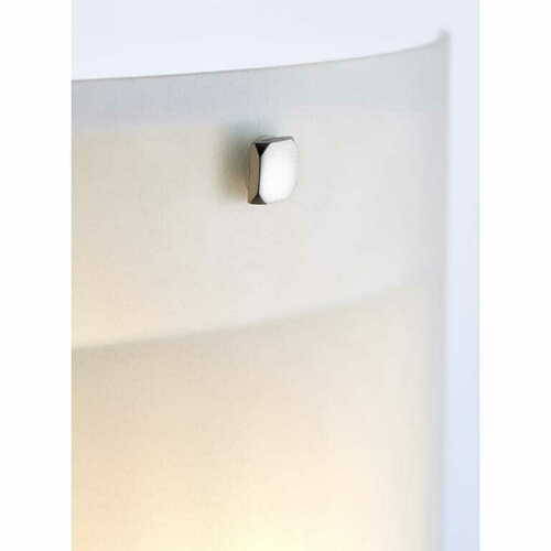 Kontrola Nástěnné svítidlo Endon Blake chrom sklo 1xE14 23,5 cm