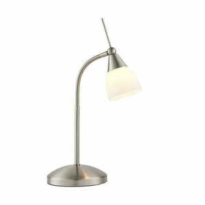 Stojací lampa Endon nikl/bílá G9 LED 26 cm 652-TLSC small 0