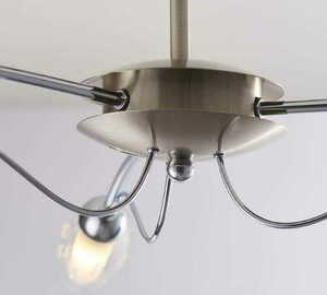 Stropní svítidlo Endon Mercury 9009-3SC chromové 3x G9 LED 66 cm small 2