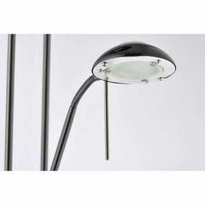 Stojací lampa Endon Rome černá LED 180 cm ROME-BC small 4
