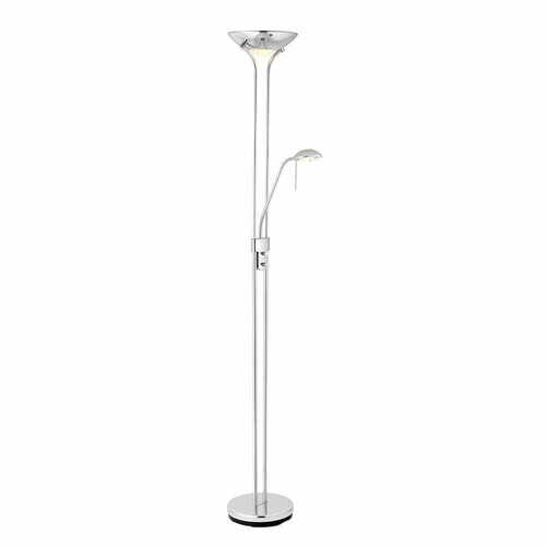 Kontrola Stojací lampa Endon Rome chrom/sklo, LED, 180 cm