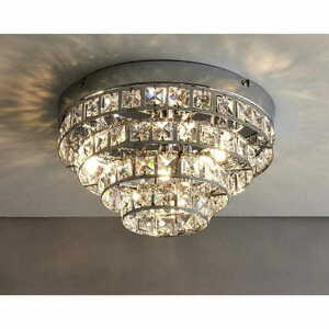 Stropní svítidlo Endon Motown chrom křišťálové 4xG9 LED dimmable small 1
