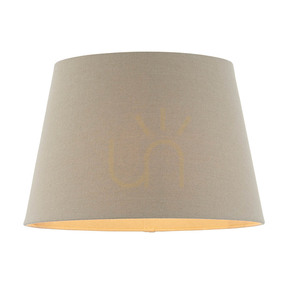Šedé textilní stínidlo Endon Cici 31 cm CICI-12GRY small 1