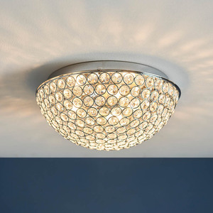 Stropní svítidlo Endon Chryla 60103 chrom a křišťál, 3×G9, IP44, 30,5 cm small 3