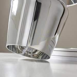 Stolní lampa Endon Waldorf 61198 – chrom, stínidlo v barvě slonové kosti, 47 cm small 8