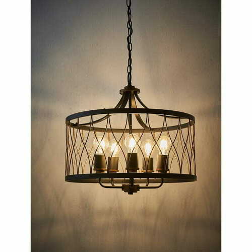 Kontrola Heston 61498 Závěsná lampa Endon