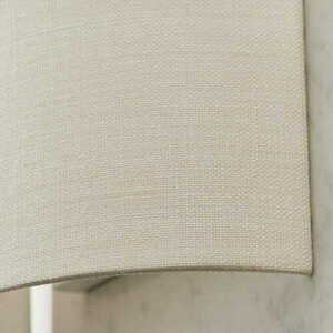 Nástěnné svítidlo Endon Obi bílé E27 40W, textilní, vintage white small 2